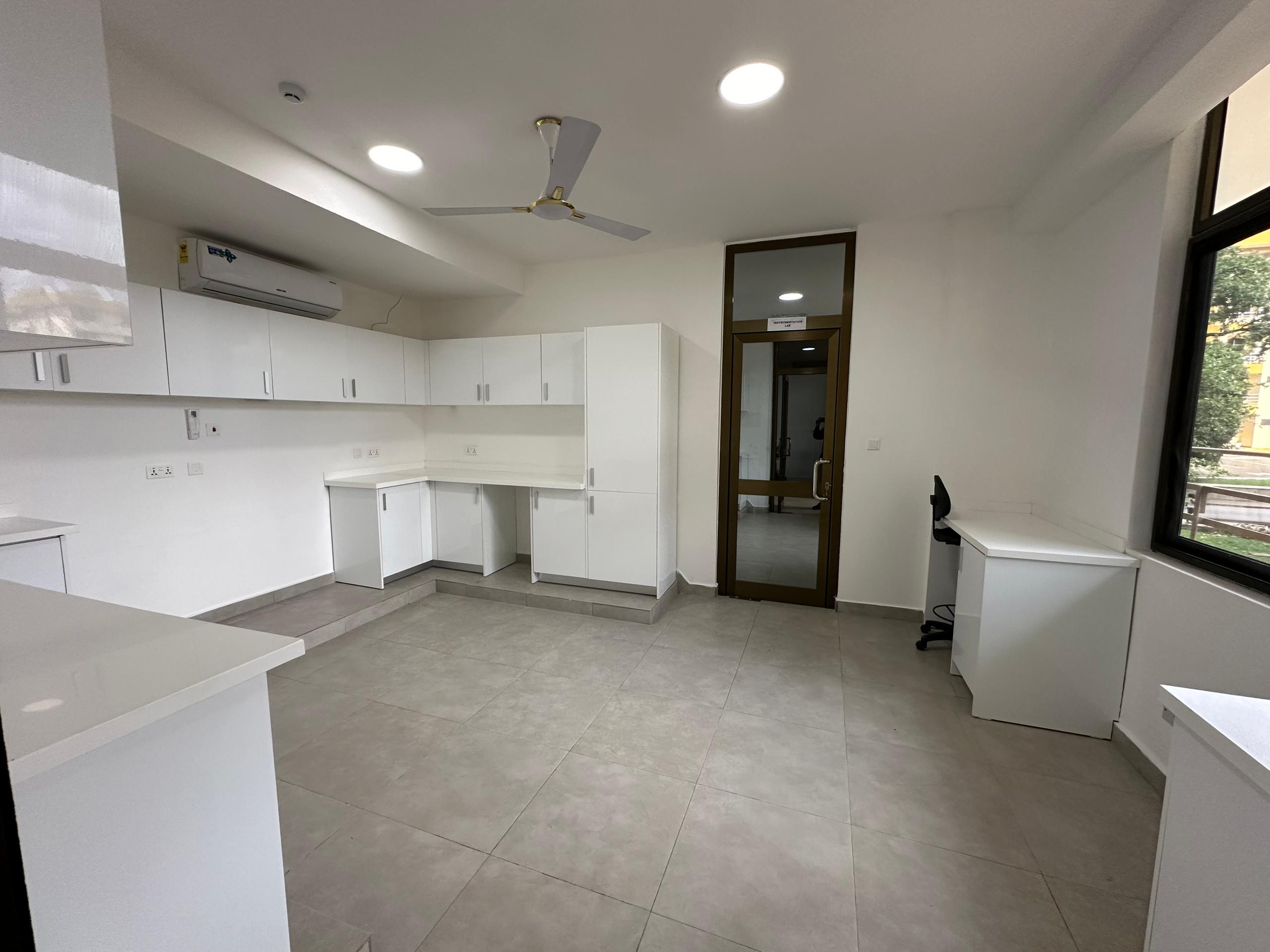 Accra hospitality interior with handcrafted finishes