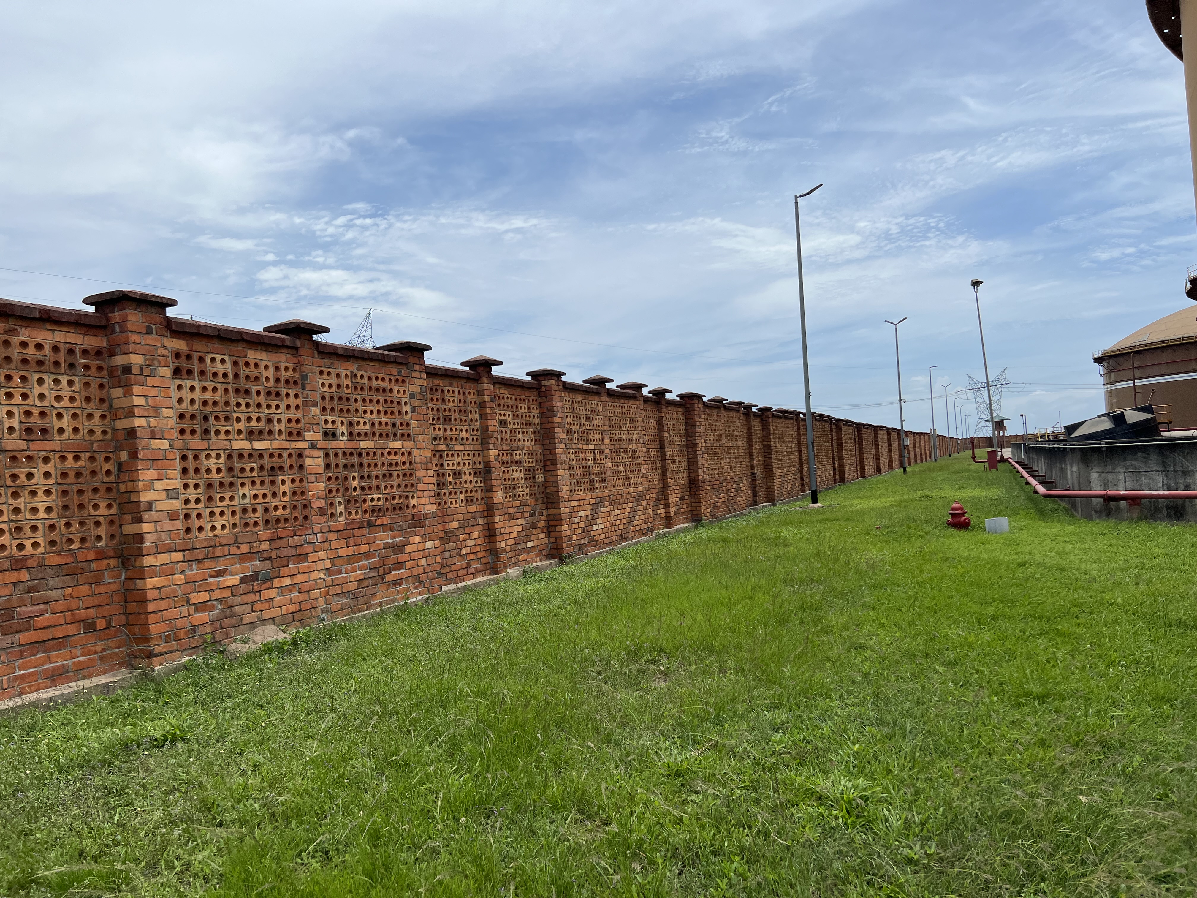 Structural supervisor comparing drawings on a slab edge
